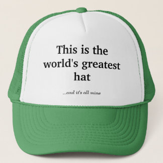 Le plus grand casquette du monde