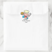 Le plus grand chef du monde Sticker (Sac)