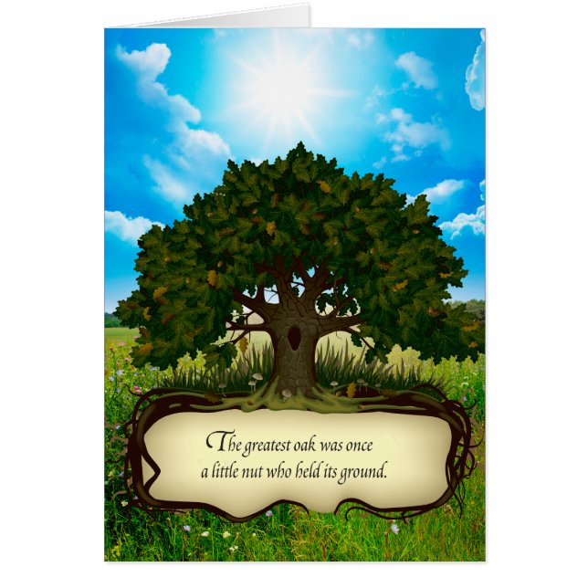 Le plus grand chêne était autrefois un petit noyer (Devant)