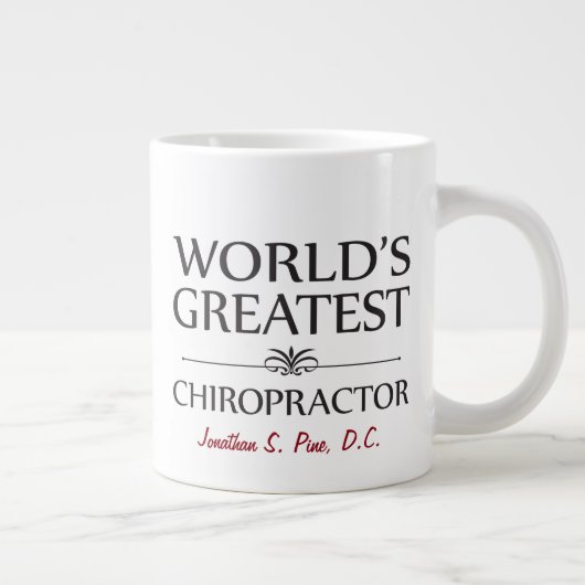 Le plus grand chiropraticien du monde, la Mug de j (Droite)