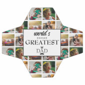 Le plus grand collage photo papa du monde (Plat)