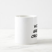 "Le plus grand fan de cricket du monde" Mug (Centre)
