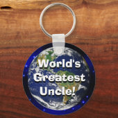 Le plus grand oncle du monde ! Porte-clés (Recto)