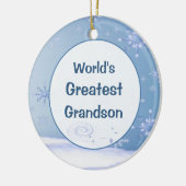 Le plus grand ornement de Noël du monde (Gauche)