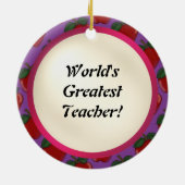 Le plus grand ornement du professeur du monde (Dos)