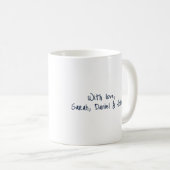 Le plus grand papa Mug du monde classique personna (Devant droit)