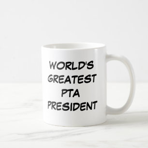 "Le plus grand président" tasse de la Pta du monde