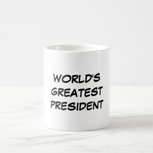 Le plus grand président" tasse "du monde (Centre)