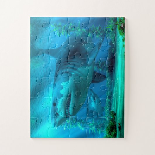 Le plus grand puzzle de requin (Vertical)