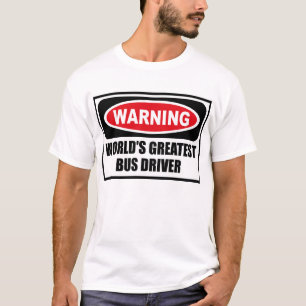 Le PLUS GRAND T-shirt de CHAUFFEUR du BUS du MONDE