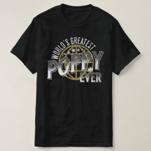 Le plus grand T-shirt de pavot du monde
