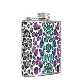 Le plus joli de léopard flacon turquoise violet (Droite)