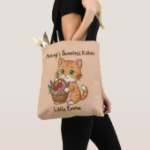 Le plus mignon chaton de Maman : Sac fourre-tout f (De près)