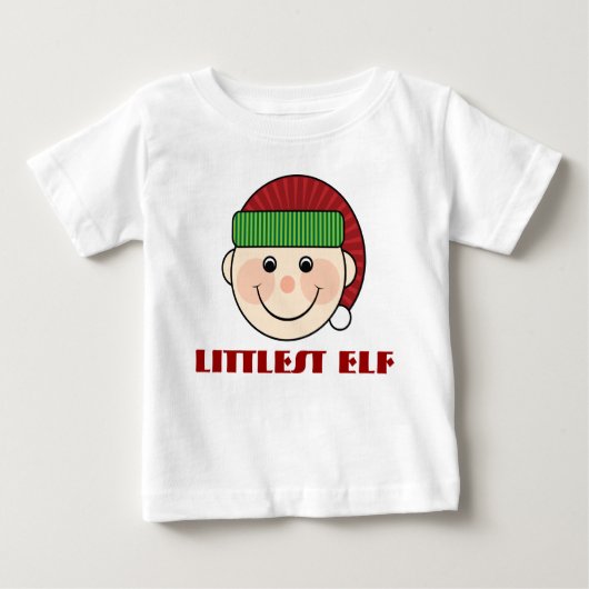 Le plus petit T-shirt de nourrisson d'Elf (Devant)