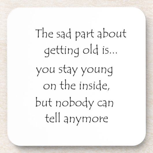 Le plus triste, c'est le dessous de verre de liège (Devant)