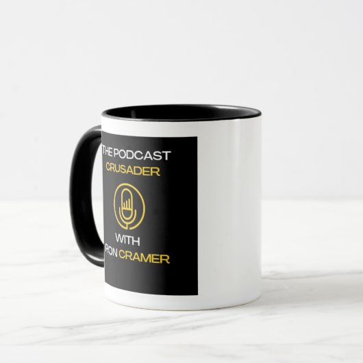 Le Podcast Crusader Crusader Coffee Mug (Devant gauche)