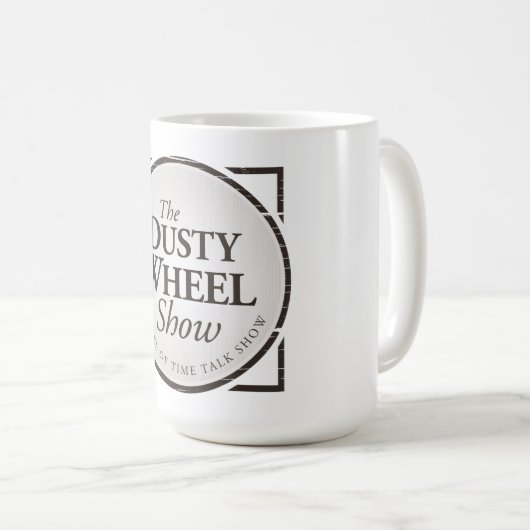 Le Podcast Mug du Dusty Wheel Show (Devant droit)