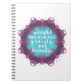 Le poids ne mesure pas la beauté - journal (Devant)