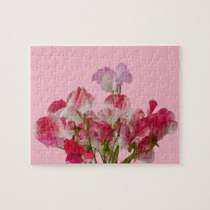Le pois doux fleurit le puzzle