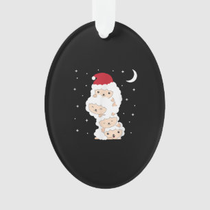 Le poison de Santa Claus Sheep Christmas Lamb Farm