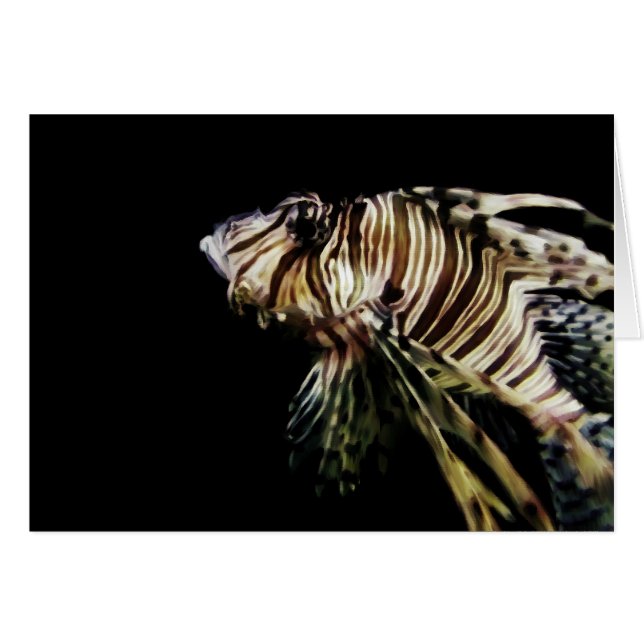 Le poisson-Lion (Devant Horizontal)