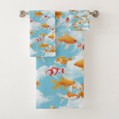 Le poisson rouge dans le ciel (En situation)