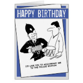 Le policier demande à l'homme de l'accompagner  (Devant)