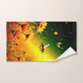 Le pollen doré des abeilles explose Joy Design (Serviette à main)