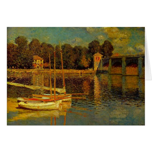 Le Pont à Argenteuil par Claude Monet (Devant horizontal)
