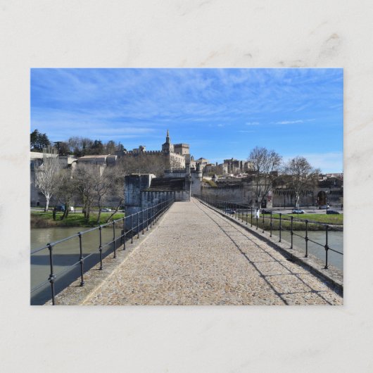 Le Pont d'Avignon Frankrijk Brug Avignon Europa Briefkaart (Voorkant)