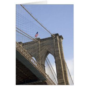 Le pont de Brooklyn à New York City, New