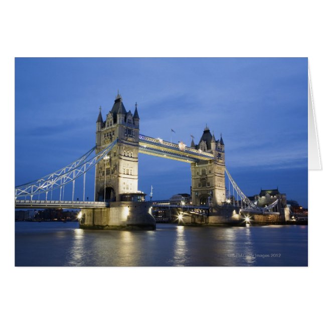 Le pont de la Tour à Dusk (Devant horizontal)