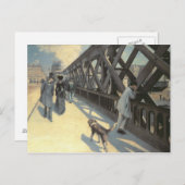 Le Pont de L'Europe, 1876 Briefkaart (Voorkant / Achterkant)