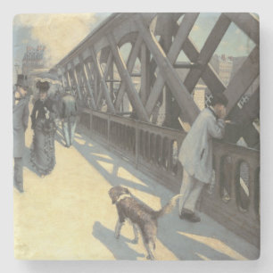 Le Pont de L'Europe, 1876 Stenen Onderzetter