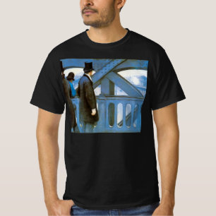 Le Pont de l'Europe door Gustave Caillebotte T-shirt