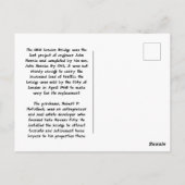 Le pont de Londres, le lac Havasu, Az. Carte posta (Dos)