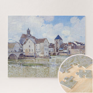 Le Pont de Moret, Alfred Sisley Legpuzzel