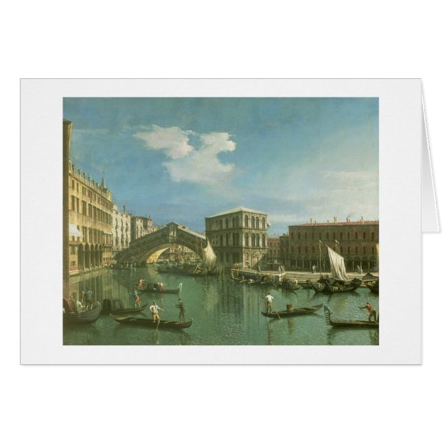 Le pont de Rialto, Venise (Devant horizontal)