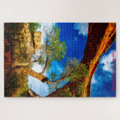 Le pont de Sipapu dans l'Utah. Jigsaw Puzzle (Horizontal)