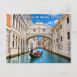 Le Pont des Soupirs Carte Postale de Jour de Venis