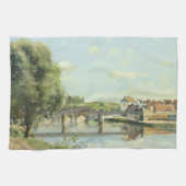 Le Pont du Chemin de Fer Camille Pissarro Theedoek (Horizontaal)