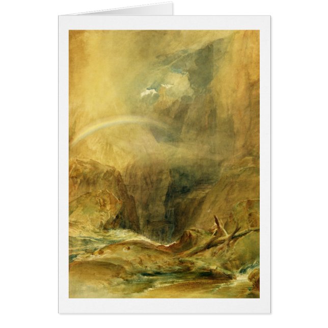Le pont du diable, passage de St Gotthard, c.1804 (Devant)