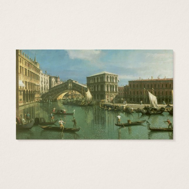 Le pont du Rialto, Venise (Dos)