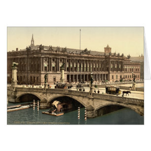 Le pont Fredericks et la Bourse, Berlin, Allemagne