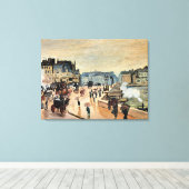 Le Pont Neuf Canvas Afdruk (Insitu (Houten vloer))