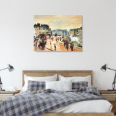 Le Pont Neuf Canvas Afdruk (Insitu (Slaapkamer))
