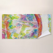 Le pont, Paul Cezanne (Serviette de bain)