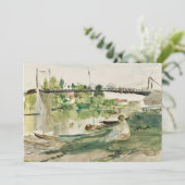 Le Pont sur l’Oise | Berthe Morisot (Staand voorkant)