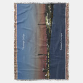 Le pont Talmadge jette une couverture (devant Vertical)