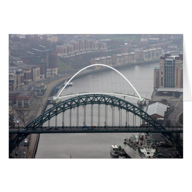 Le pont Tyne et le pont Millennium (Devant horizontal)